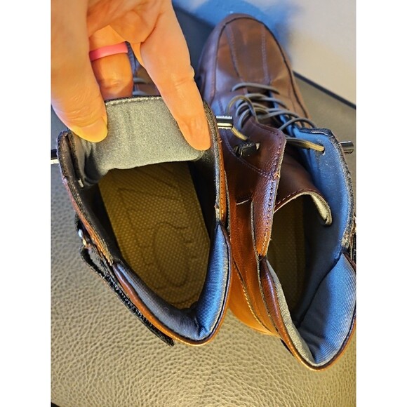 DBeck Explorer Waterproof Shoes Mens 8.5 Leather Camping Hiking Driving - Picture 6 of 10